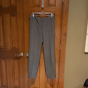 Ann Taylor Women’s Gray Glen Plaid Dress Pants